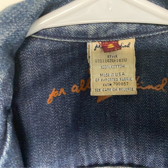7 for all mankind Women’s Small Jean Jacket - Picture 2 of 2